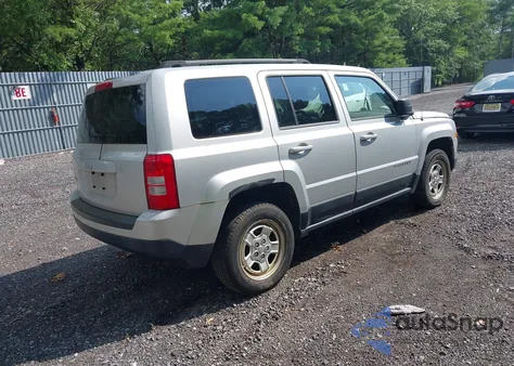 2012 Jeep Patriot Sport из США, поврежденный, VIN 1C4NJRBB5CD599755